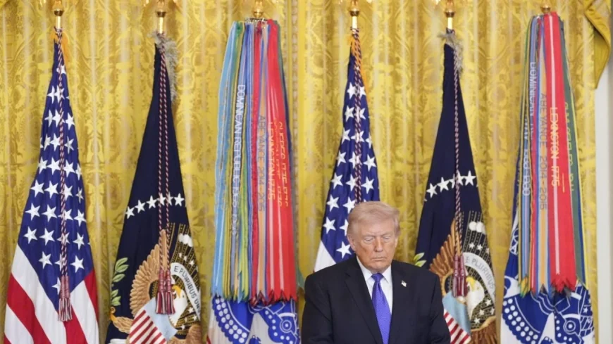 Trump awards Medal of Honor to 3 Army service members at White House