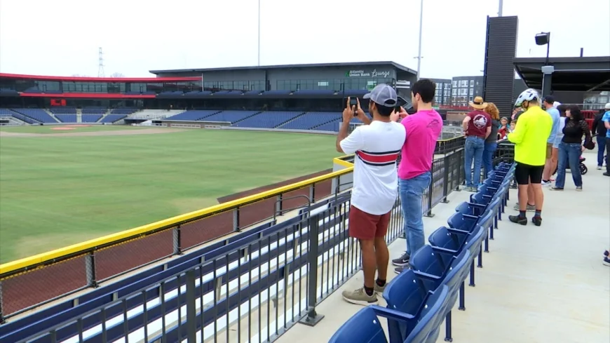 Fans get sneak peek inside Richmond Flying Squirrels’ new Carmax Park at Nutzy’s Block Party