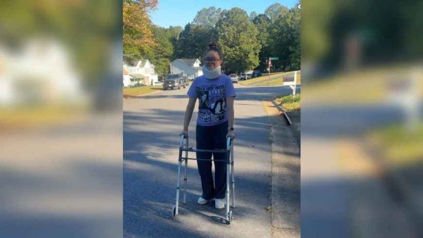 ‘I’m happy to be here’: 25-year-old runs first 5K after doctors remove massive brain tumor less than six months before