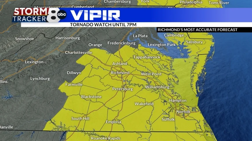 StormTracker8: Showers and Storms Possible through Midnight; Dry & Cool Tomorrow