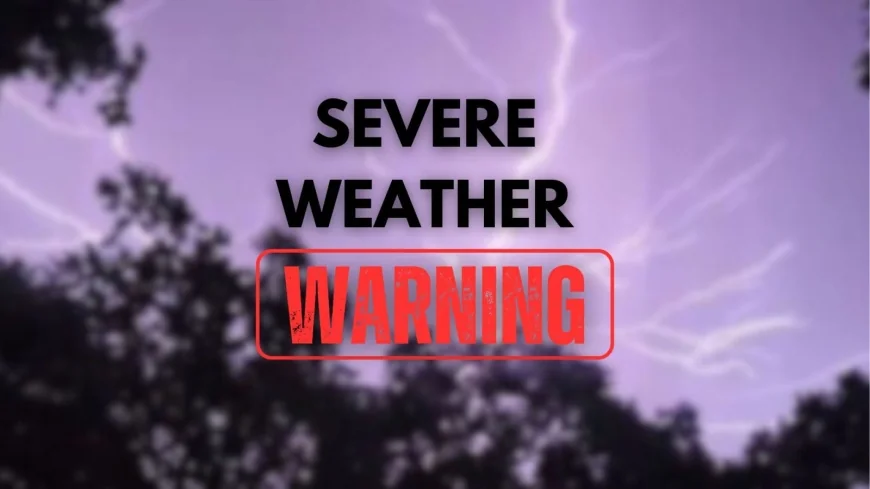 Severe thunderstorm warning issued for much of Central Virginia