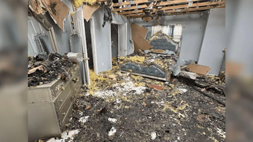 Family that overcame homelessness ‘back to square one’ after fire destroyed Chesterfield house