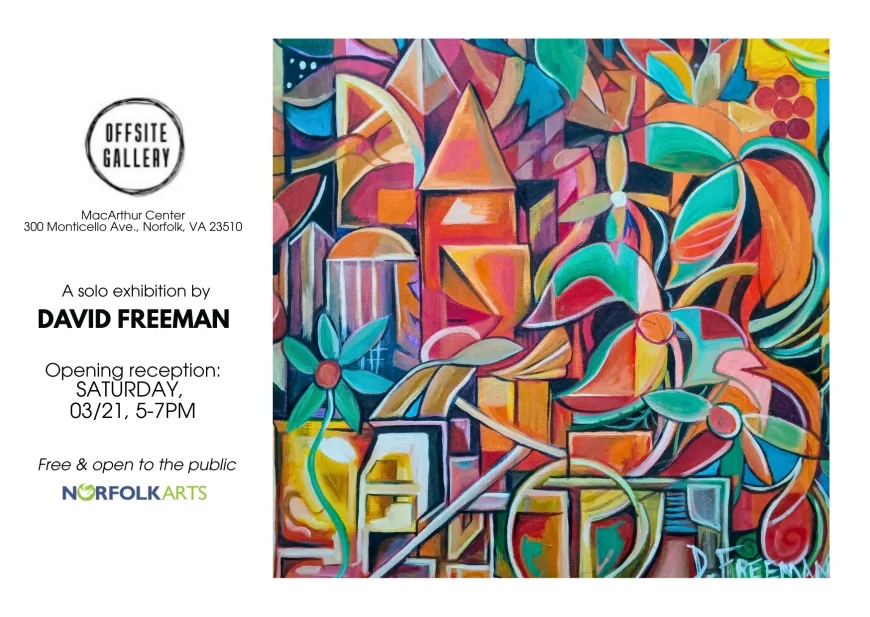 Offsite Gallery opening reception: A solo exhibition by David Freeman