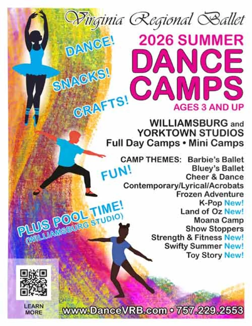 Virginia Regional Ballet’s  2026 Summer Dance Camps