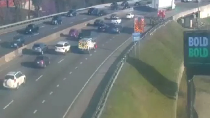 Major delays on I-95 in Richmond due to multi-vehicle crash