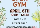 Spring Open Gym at Williamsburg Gymnastics