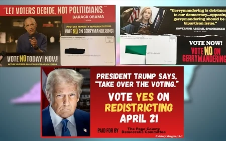 Are redistricting mailers/billboard misleading?