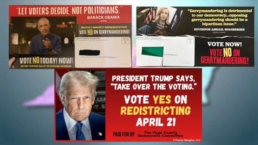 Are redistricting mailers/billboard misleading?