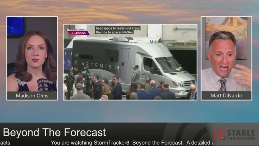 StormTracker8 Beyond the Forecast: Artemis II launch forecast